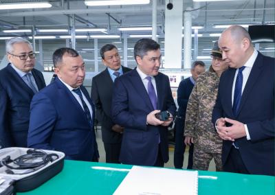 Премьер-Министр посетил заводы Группы компаний «Казахстан инжиниринг» в СКО