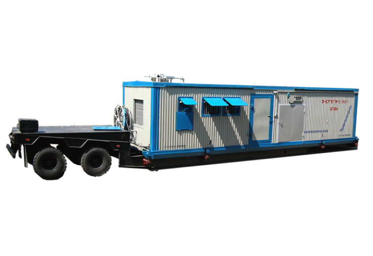 Manufacturing of mobile drilling rig MBU-125 energetic power unit