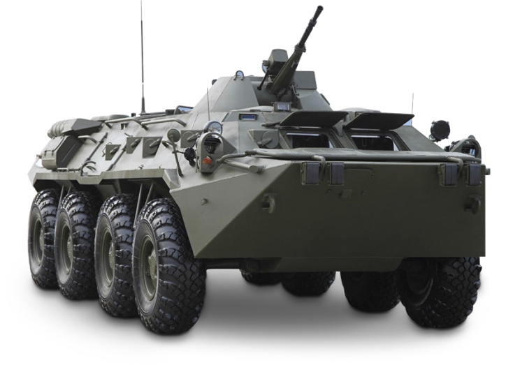 Major overhaul and modernization of the BTR-80