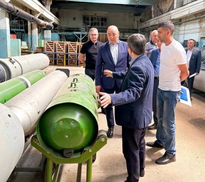 The Minister of Industry and Construction of the Republic of Kazakhstan visited MZK JSC