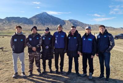 A demonstration of UAVs “Kazakhstan engineering” took place in the East Kazakhstan region